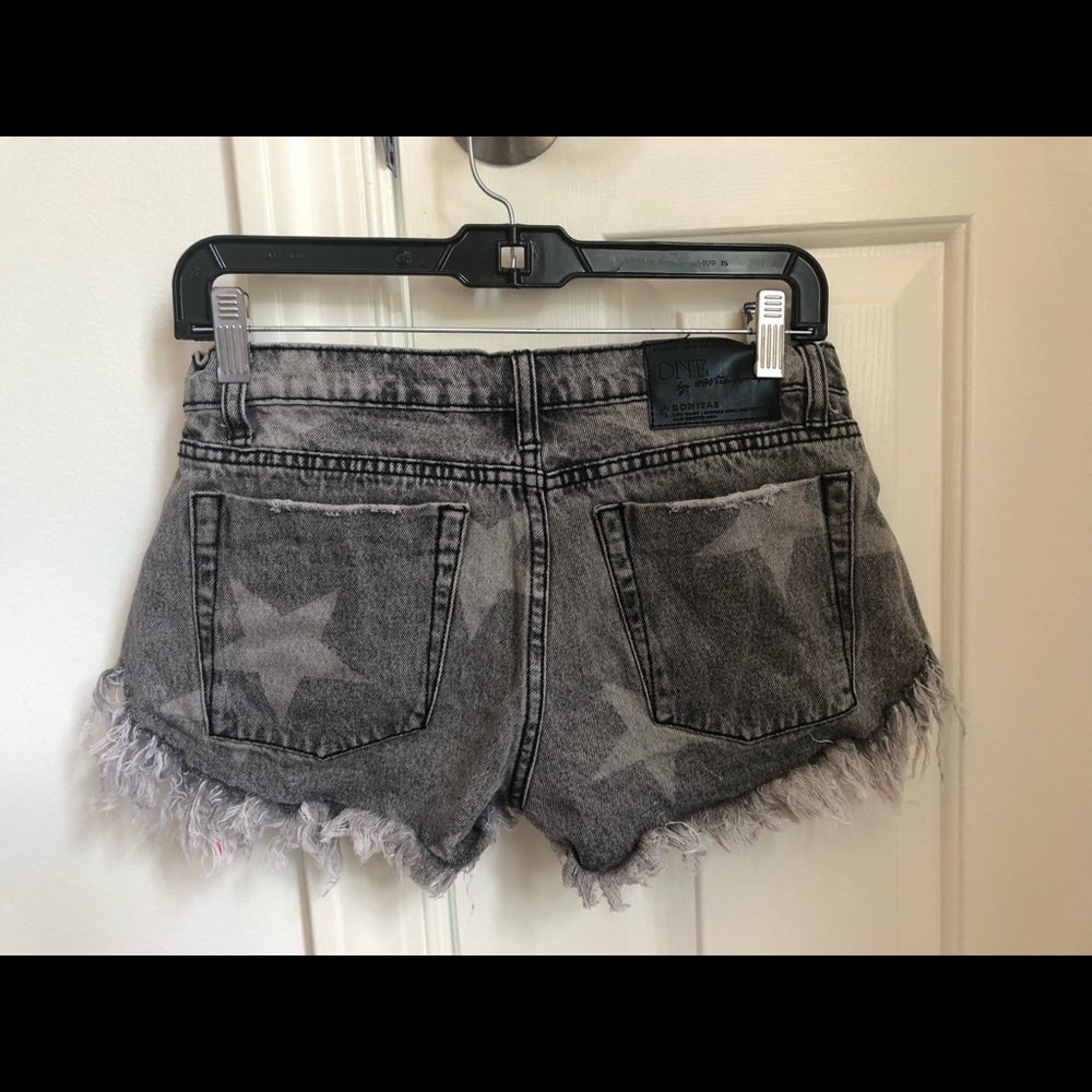 One teaspoon star jean shorts